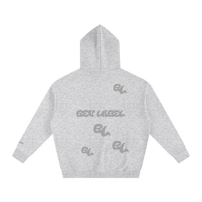 REV Essential All-Over Logo Hoodie Grey