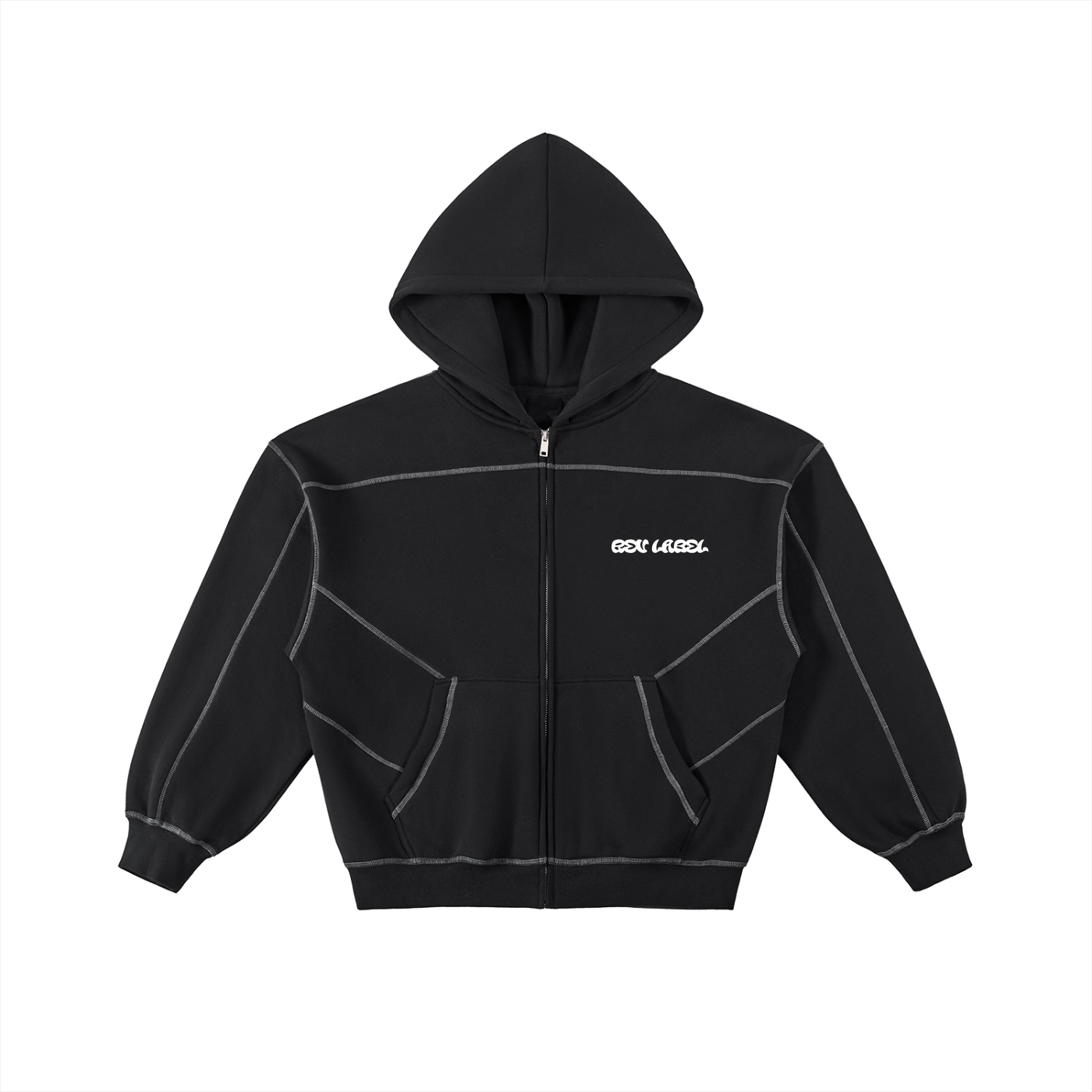 REV Essential Contrast Zip-up