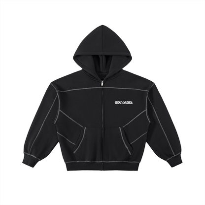 REV Essential Contrast Zip-up