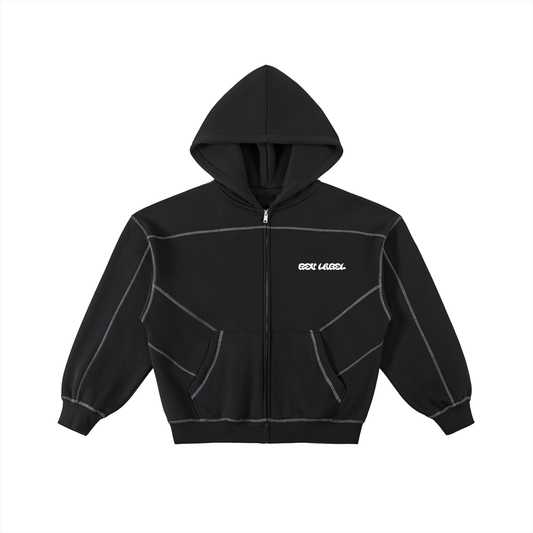 REV Essential Contrast Zip-up