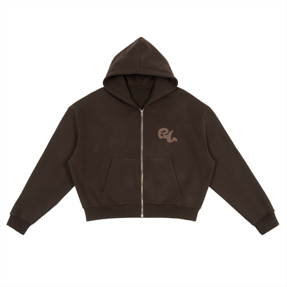 REV Essential Full Length Zip-Up Brown