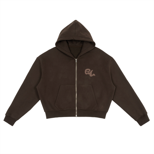 REV Essential Full Length Zip-Up Brown