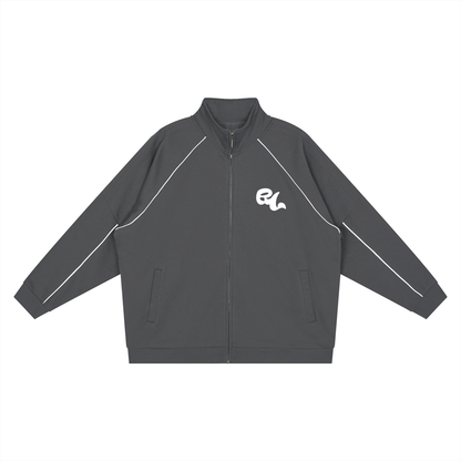 REV Essential Reflective Zip Up Charcoal