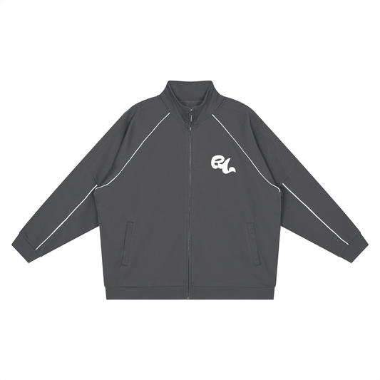 REV Essential Reflective Zip Up Charcoal