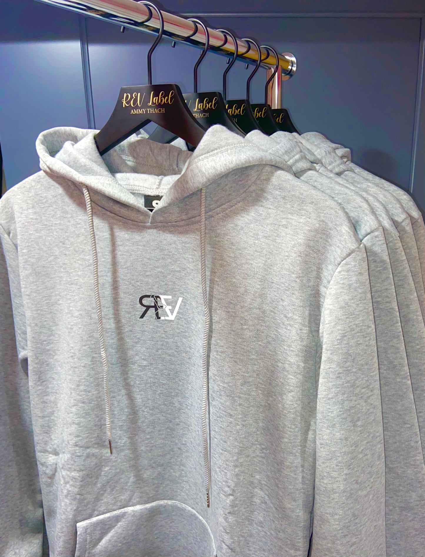 Grey Body Hoodie