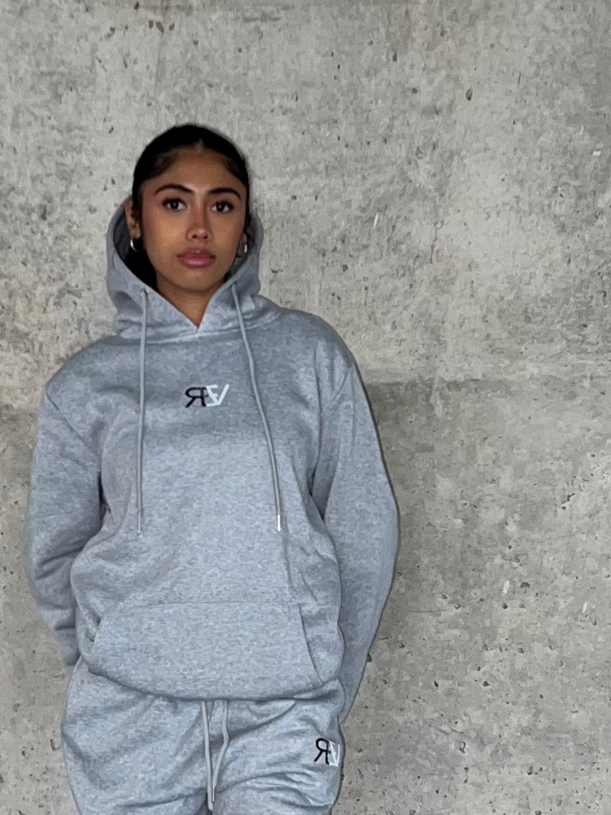 Grey Body Hoodie